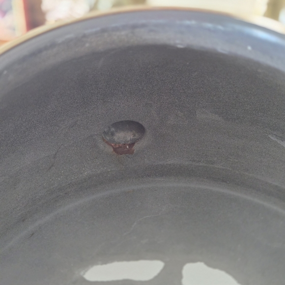 Mackenzie-Childs Courtly Check Tea Pot *damaged* - Picture 6 of 7